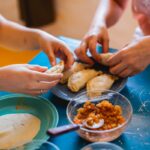 Hands Making Pastries