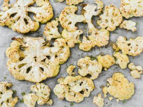 Close-Up Photo of Baked Cauliflower